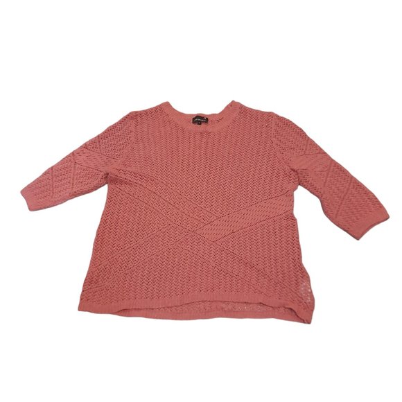 Laura Plus Pink Knit Sweater - Picture 3 of 5